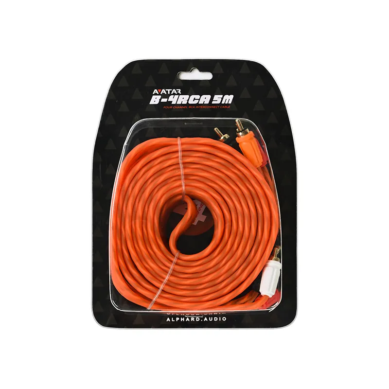 Межблочный кабель Avatar B-4RCA 5m - фото
