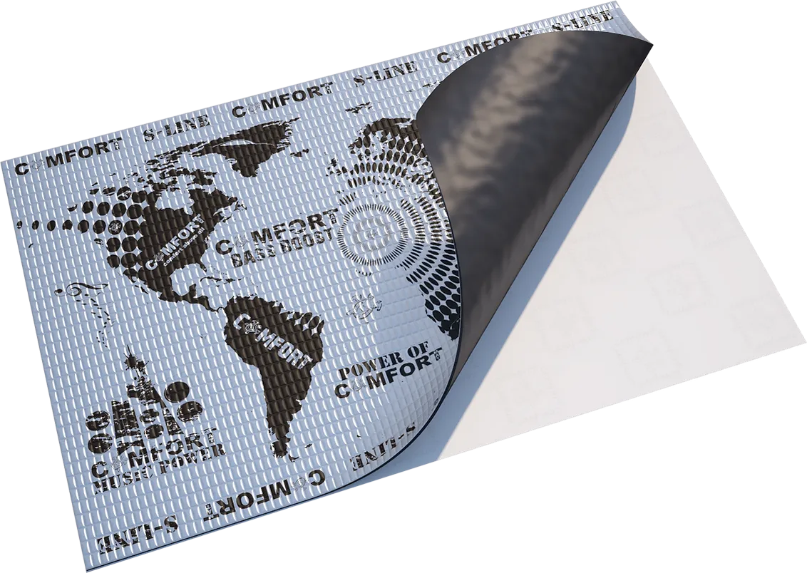 Вибропоглощающий материал ComfortMat S3 0,5х0,7 (1уп-10л) (1л) - фото