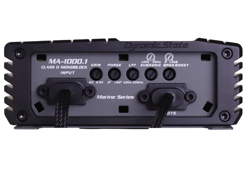 Усилитель 1-канальный Dynamic State NAUTICA MA-1000.1 - фото
