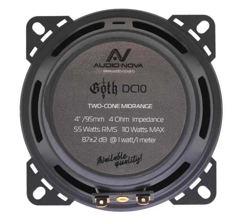 СЧ динамик AUDIO NOVA GOTH DC10  - фото