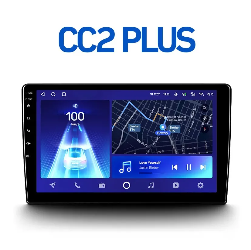 Головное устройство Teyes CC2 Plus 4/64 Universal 10.2" - фото