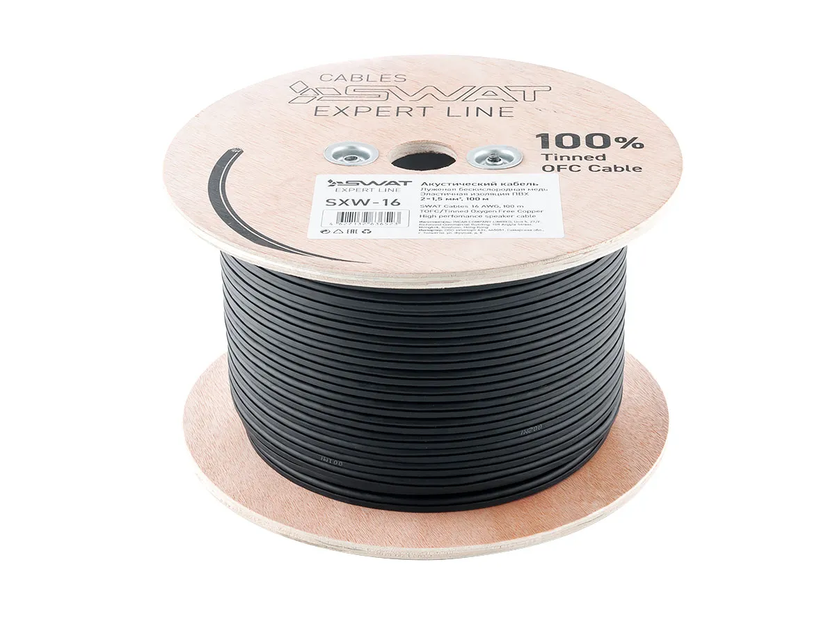 Акустический кабель SWAT SXW-16 (1б-100м) (1м) - фото