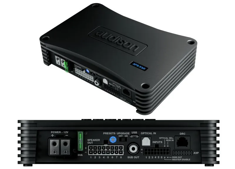 Усилитель 8-канальный Audison AP 8.9 Bit - фото