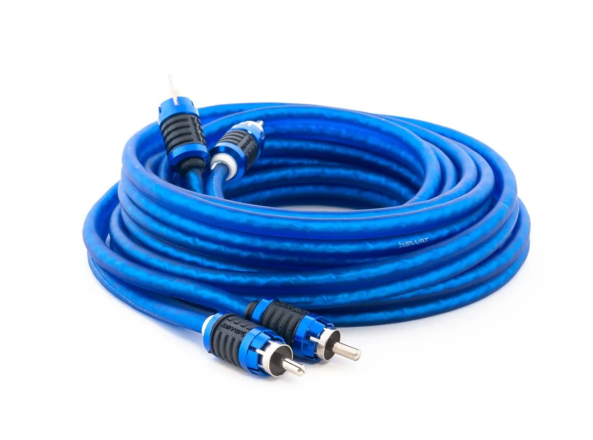 Межблочный кабель SWAT SIP-250 (2RCA-2RCA) (5м) - фото