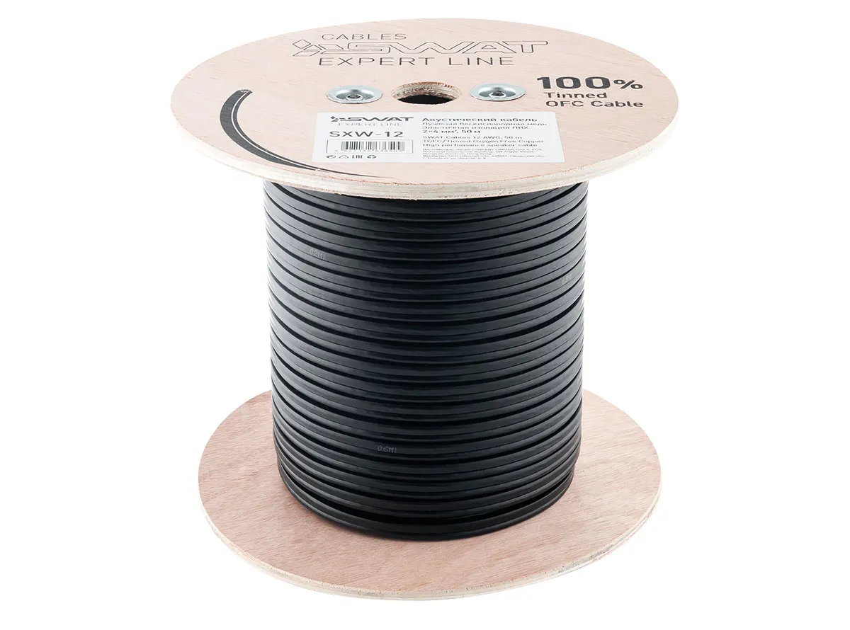 Акустический кабель SWAT SXW-12 (1б-50м) (1м) - фото