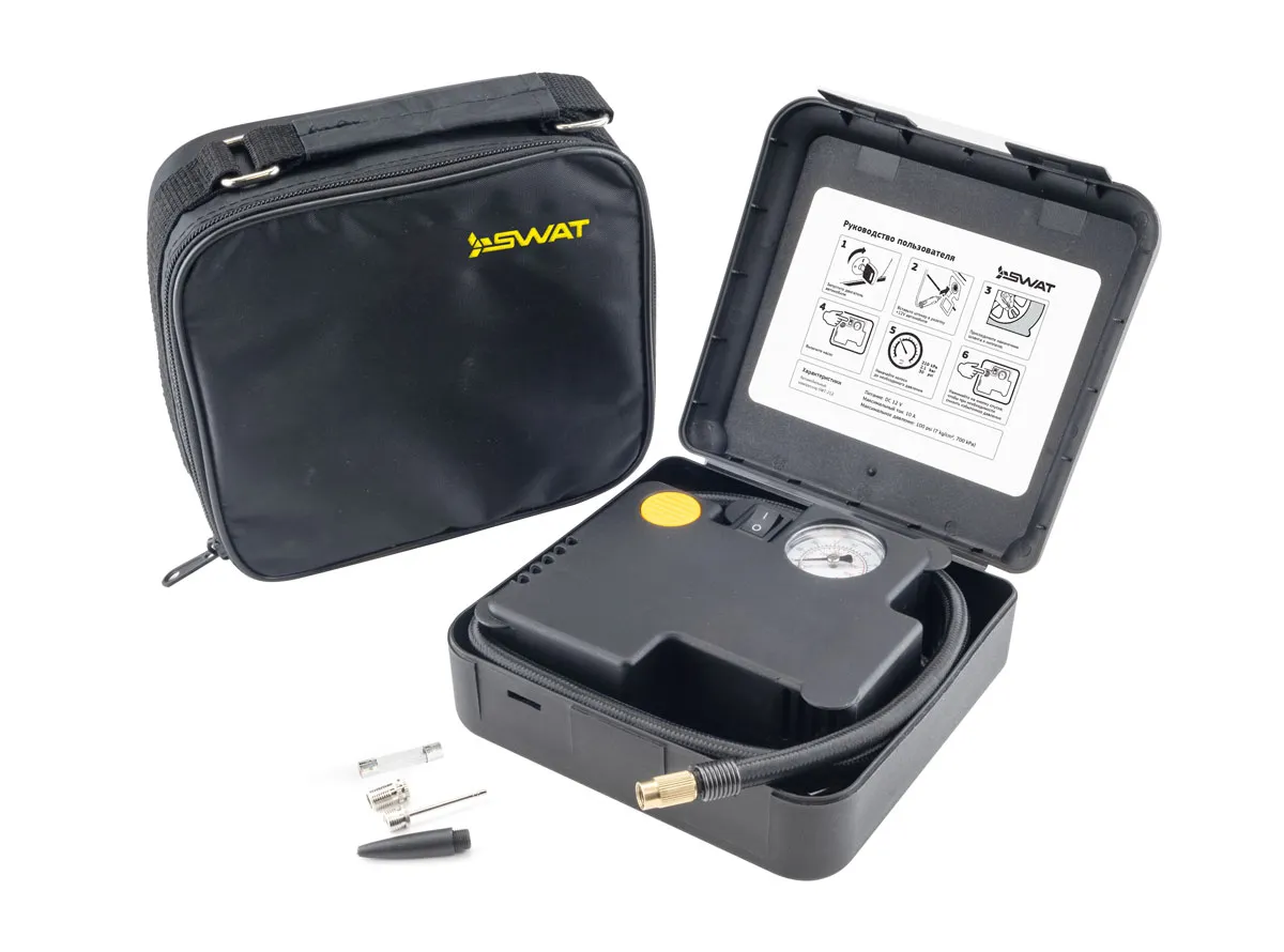 Компрессор автомобильный SWAT SWT-212 - фото