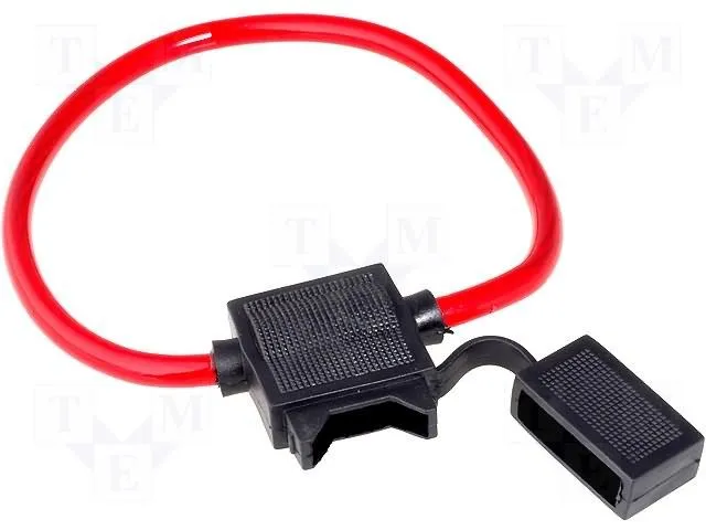 Держатель предохранителя DPRC 15А black (25шт) - фото