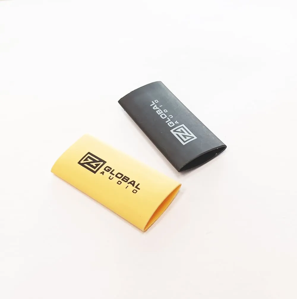 Термоусадочная трубка Global Audio HST-127 (5 желтых + 5 черных) - фото