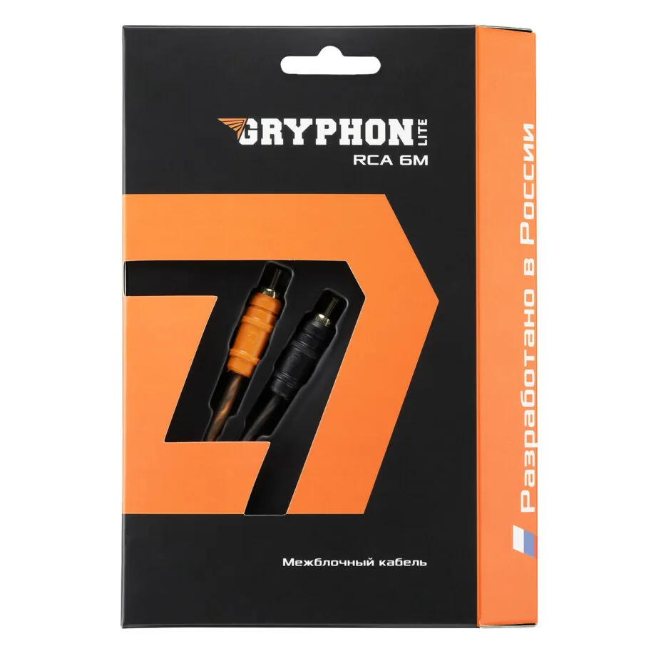 Межблочный кабель DL Audio Gryphon Lite RCA 6M - фото