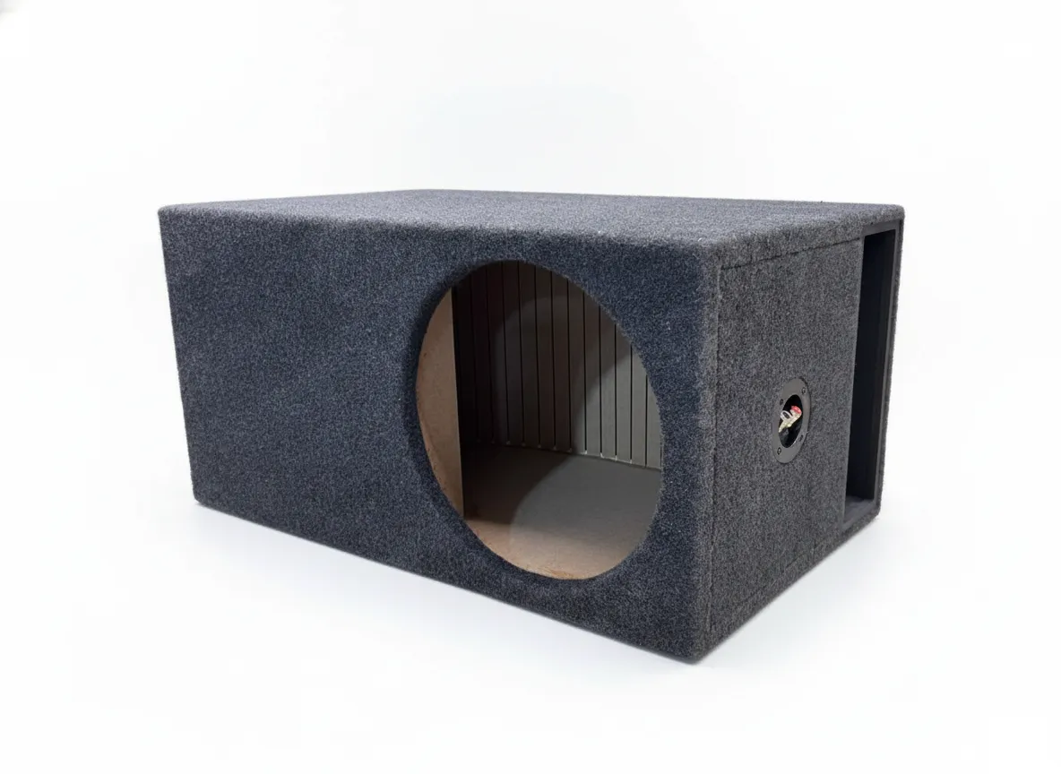 Короб под сабвуфер GA 12" Экспо (МДФ 19мм) серый - фото