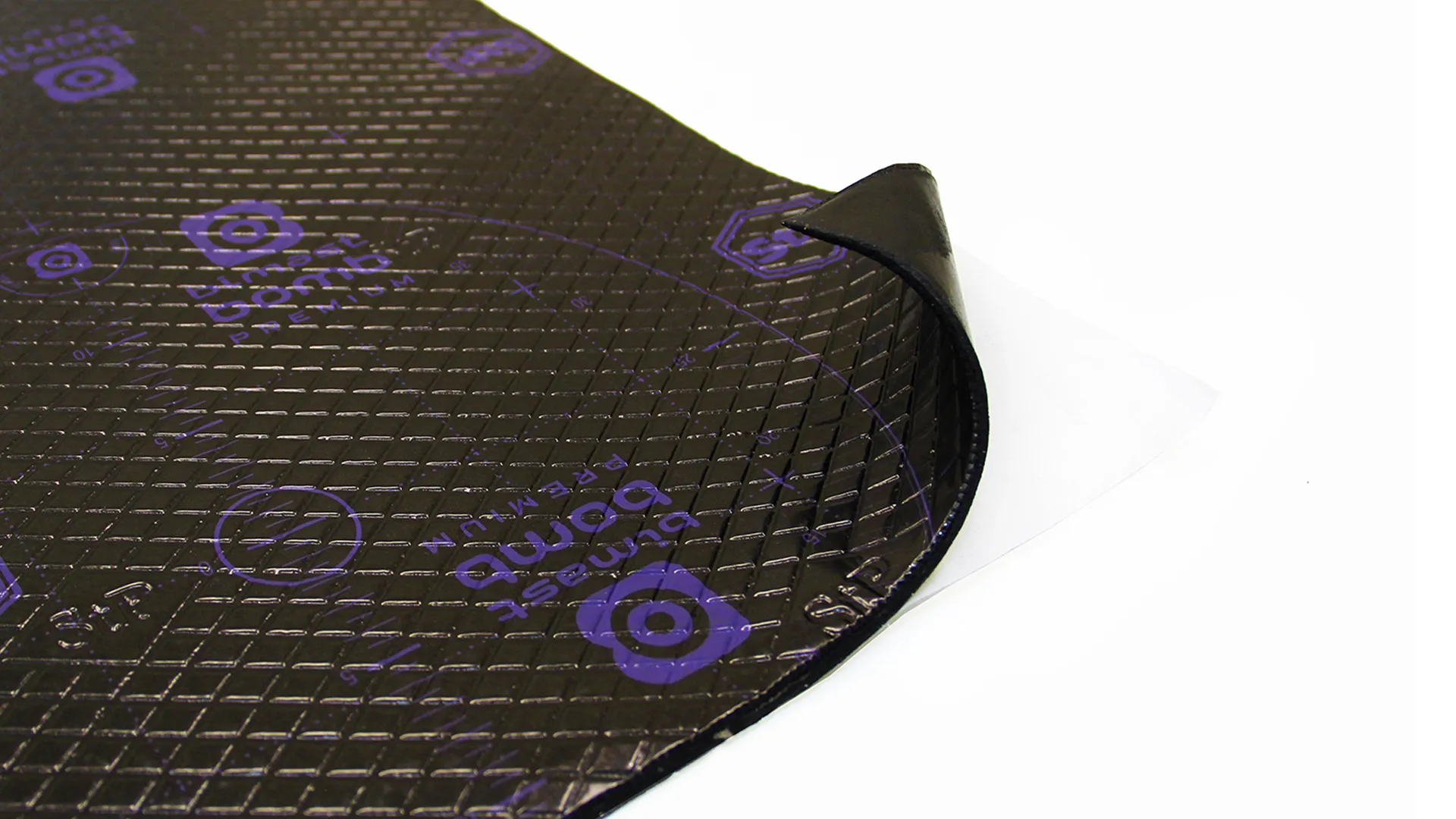 Вибропоглощающий материал STP Bimast Bomb Premium 0,75х0,47 (1уп-5л) (1л) - фото