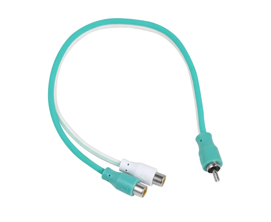 Межблочный кабель DL Audio Piranha YRCA 1M2F - фото