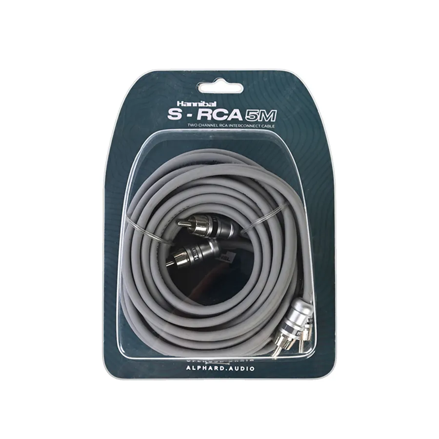 Межблочный кабель Hannibal S-RCA 5m - фото