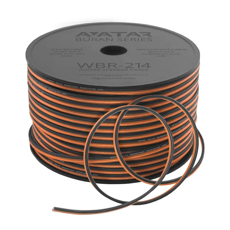Акустический кабель AVATAR WBR-214 (1б-120м) - фото