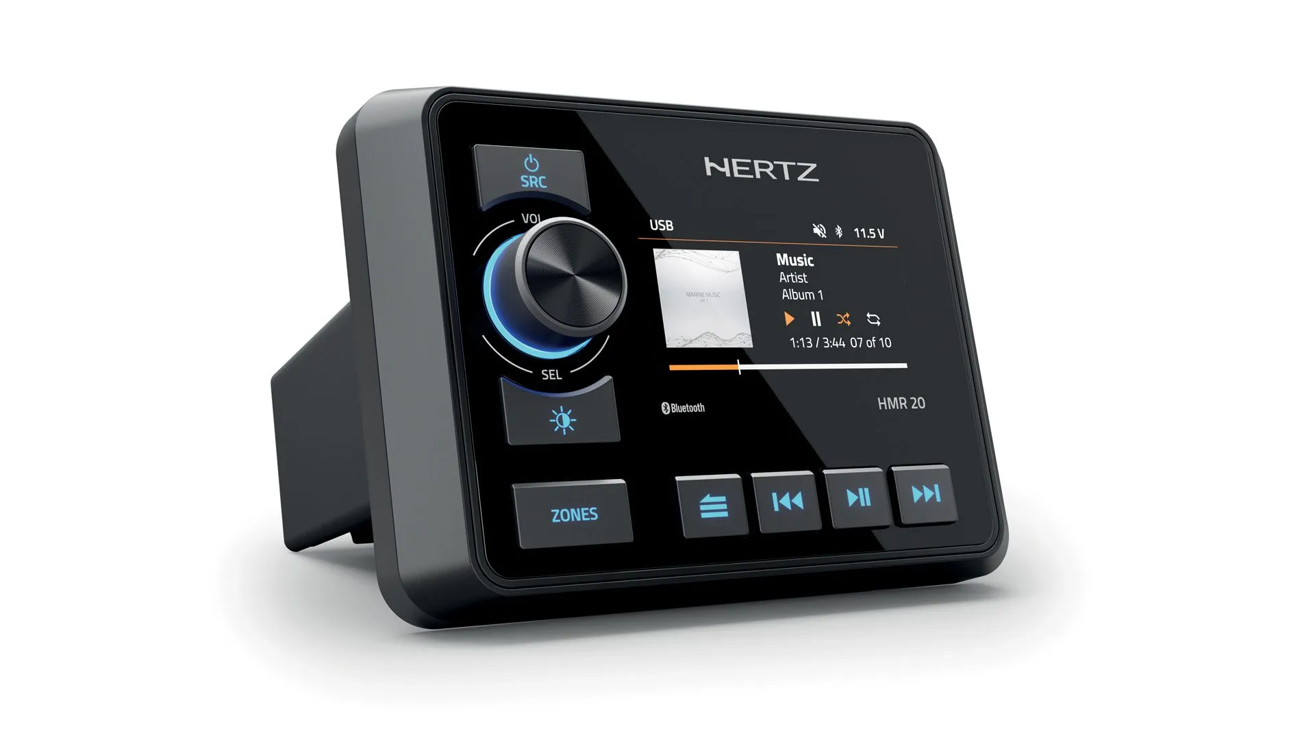 Судовой цифровой медиаресивер Hertz HMR 20 Digital Media Receiver - фото