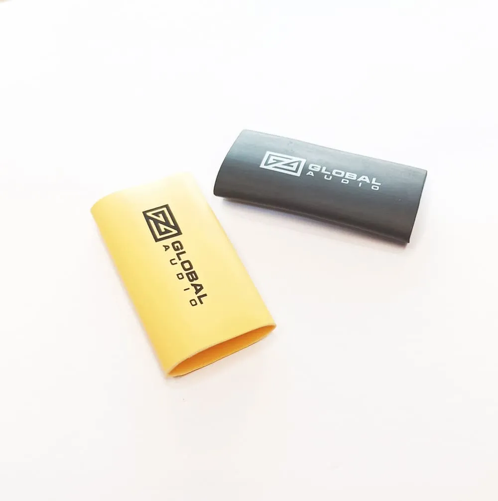 Термоусадочная трубка Global Audio HST-150 (5 желтых + 5 черных) - фото