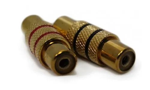 RCA - разъем AUDIO NOVA RCA.F-F 1 гнездо - фото