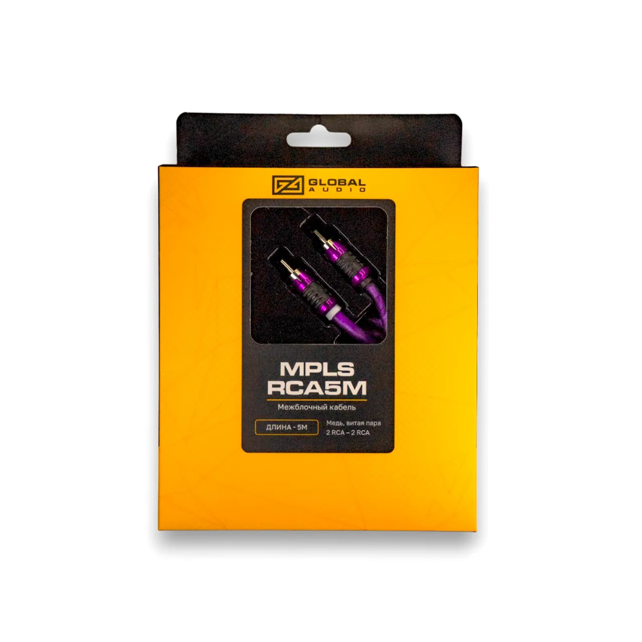 Межблочный кабель Global Audio MPLS-RCA5M - фото
