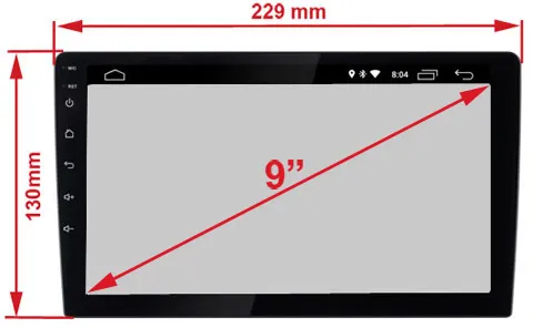 РамкаRFR-FC249 UMS CITROEN Spacetourer, Jumpy 2016+, PEUGEOT Traveller 2016+, 9" - фото