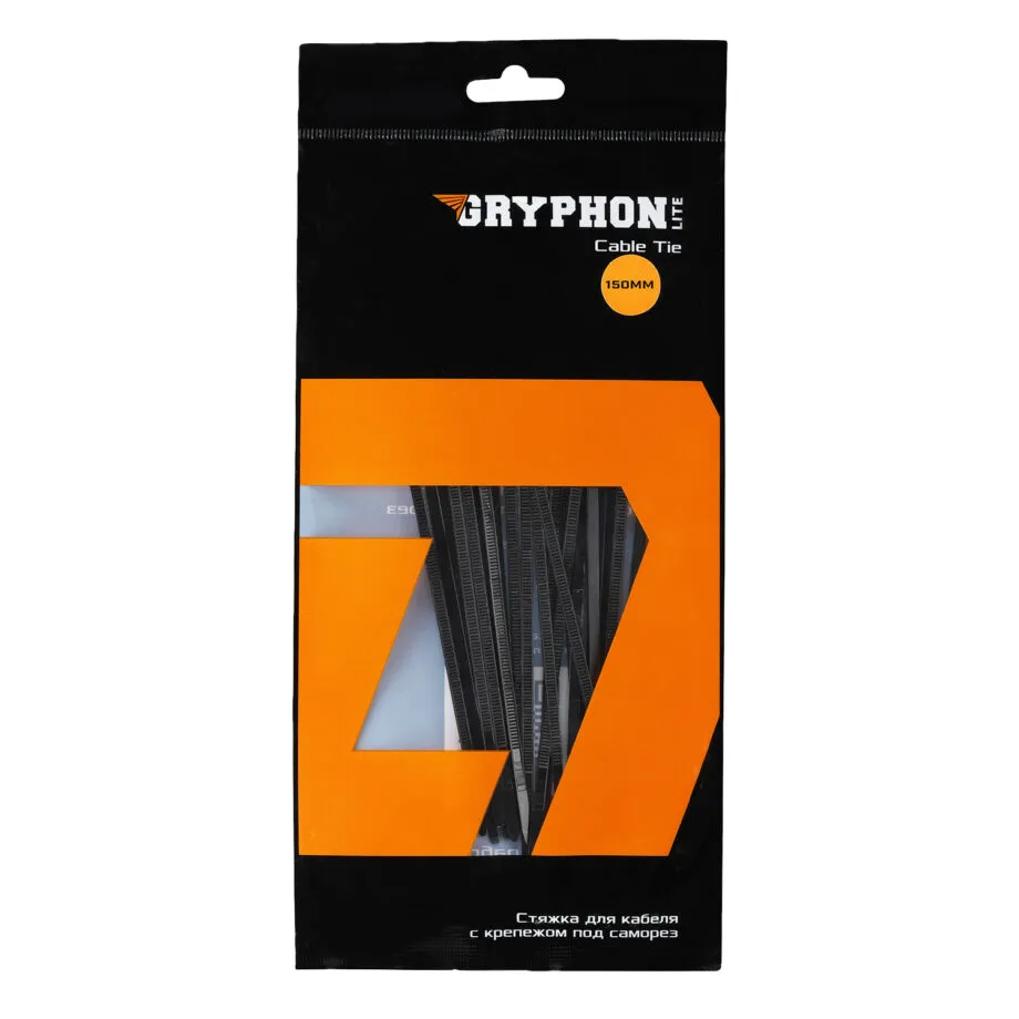 Стяжка Dl Audio Gryphon Lite Cable Tie 150мм (1уп-50шт) - фото