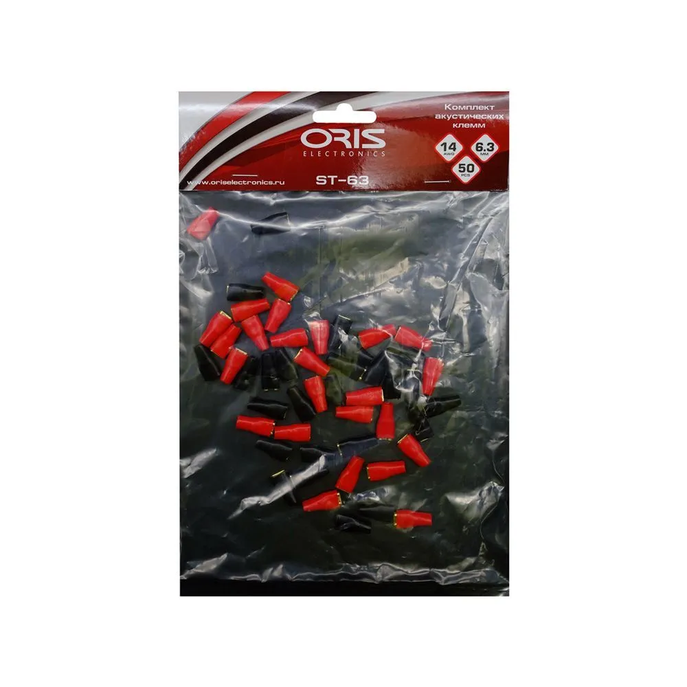 Клемма акустическая ORIS ST-63 14Ga (1уп-50шт)  - фото