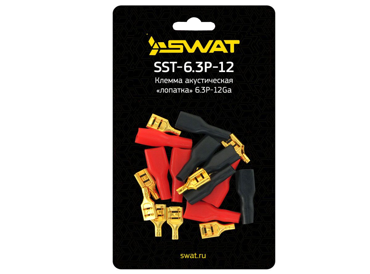 Клемма акустическая Ш 6.3/D3.6 SWAT SST-6.3P-12 - фото