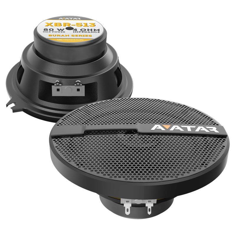 Акустика коаксиальная AVATAR XBR-513 - фото