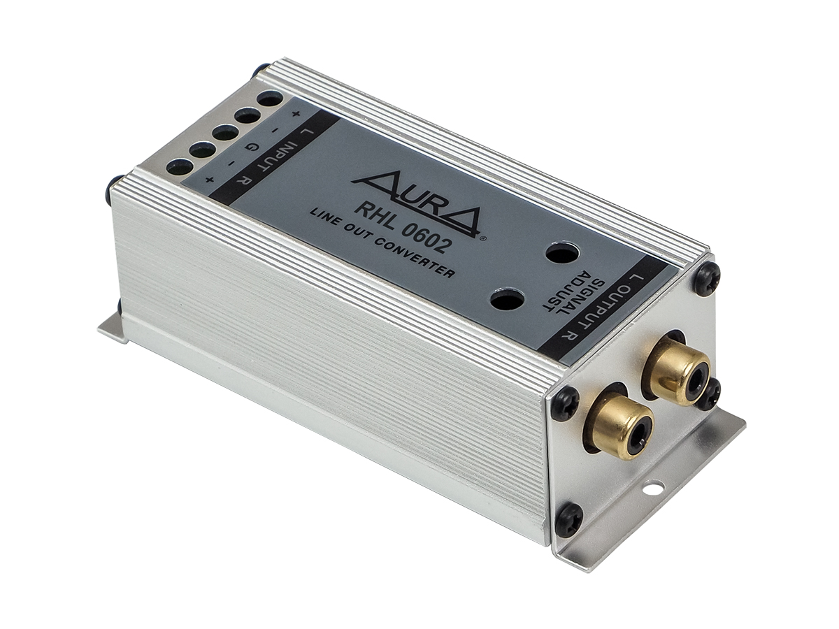 Преобразователь уровня сигнала Aura RHL-0602 RCA - фото