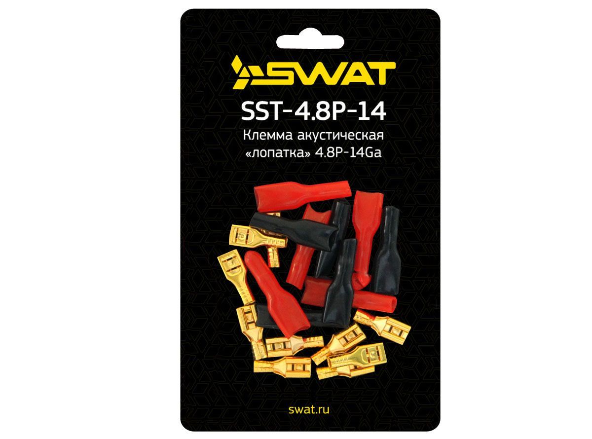 Клемма акустическая Ш 4.8/D2.5 SWAT SST-4.8P-14  - фото