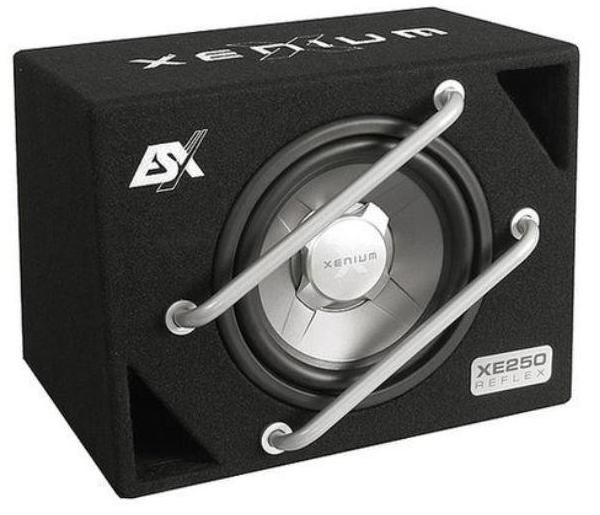 Сабвуфер пассивный в корп ESX-XE300, 300 Вт - фото