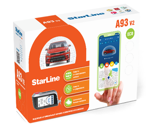 Автосигнализация StarLine A93 V2 ECO - фото