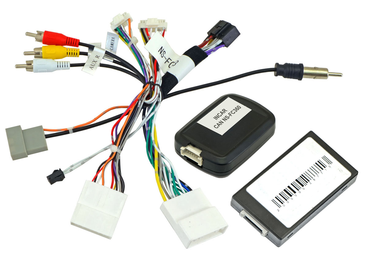 UMS-провод Incar NS-UMS1513 NISSAN X-Trail,Qashqai 2014-2020 Bird View - фото