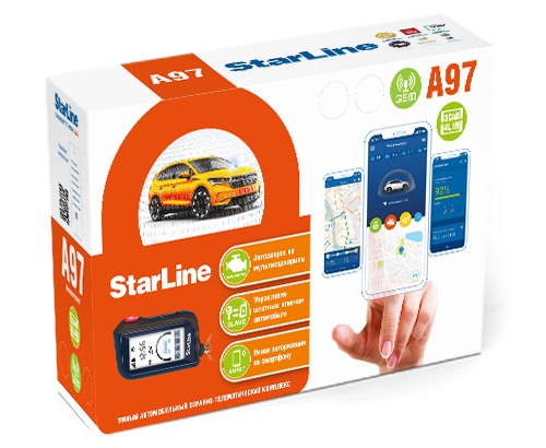 Автосигнализация StarLine A97 GSM - фото