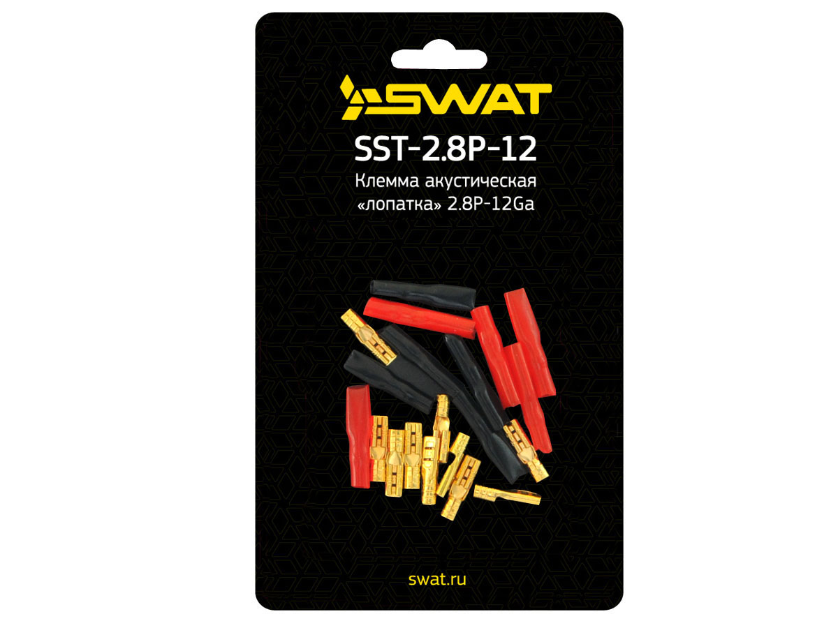 Клемма акустическая Ш 2.8/D3.6 SWAT SST-2.8P-12  - фото