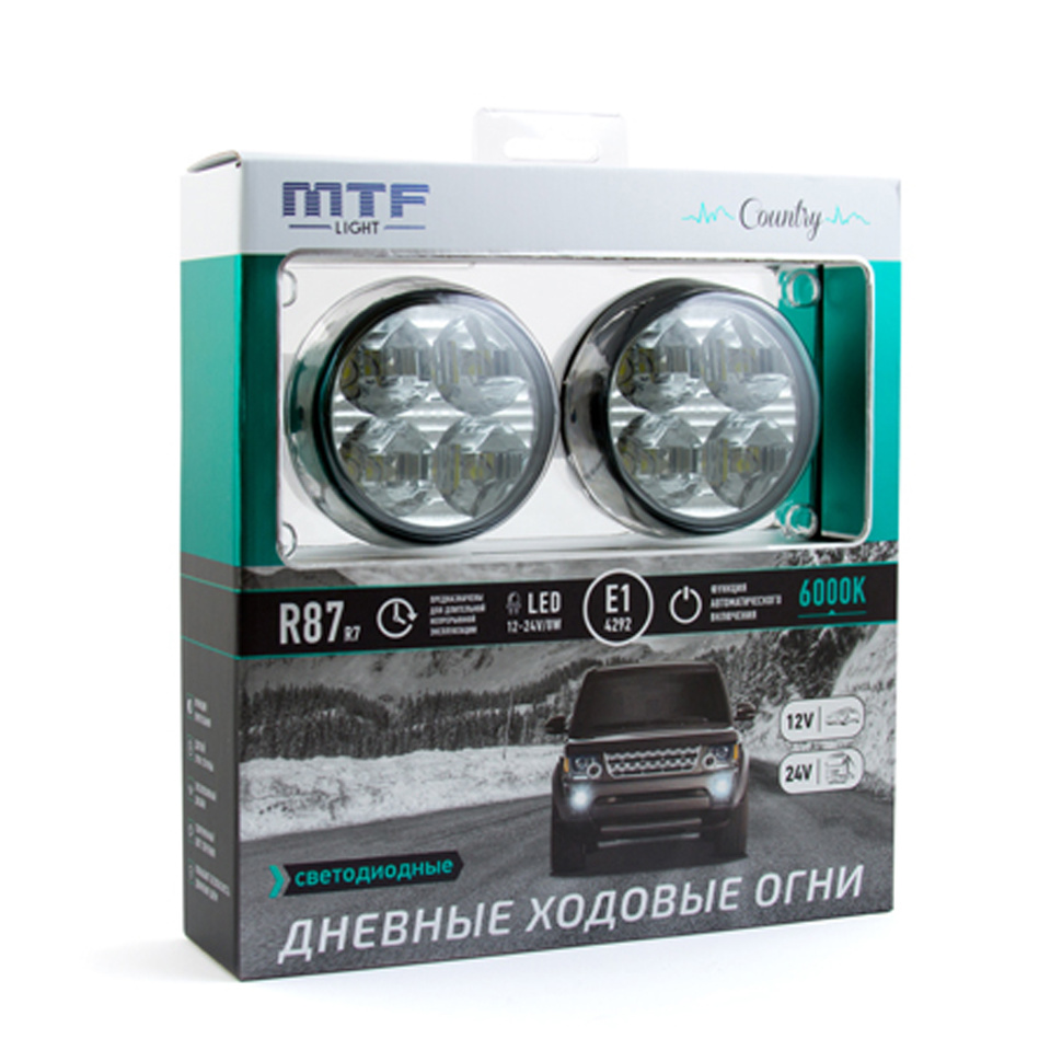 Фары дневного света светодиодные MTF LDL 70 COUNTRY - фото