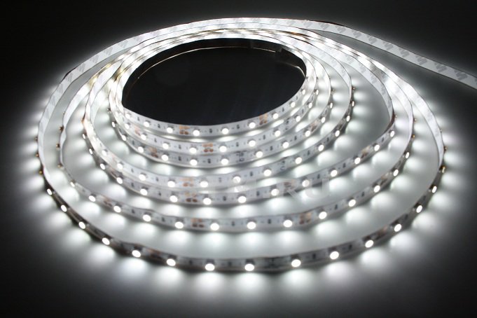 Лента SMD 3528-60W IP22, 5м, цвет белый - фото