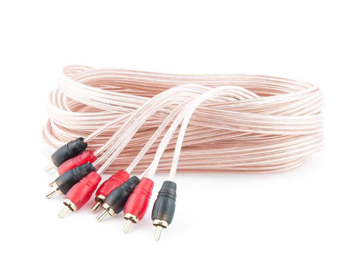 Межблочный кабель SWAT Sil-430 (4RCA-4RCA) (3м) - фото